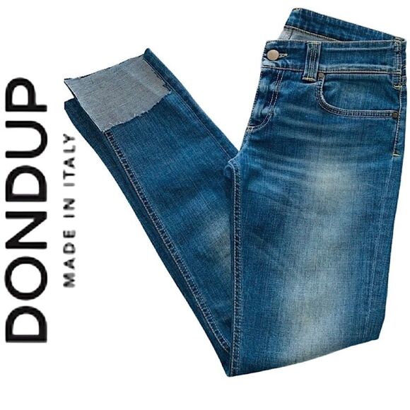 DONDUP STEP HEM SKINNY JEANS - Picture 13 of 14